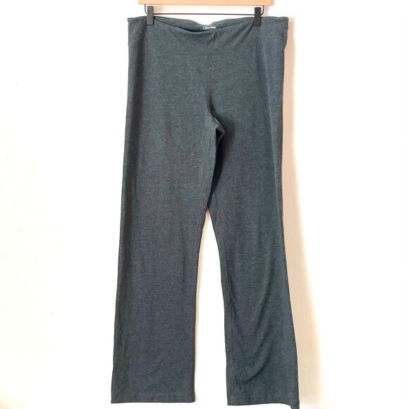 Calvin Klein Women's Performance Quick Dry Active Wear Wide Leg Yoga Pants XL - Picture 2 of 7